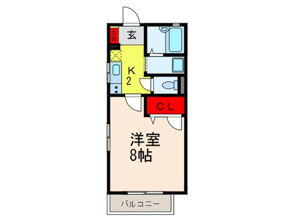 Ｙ・Ｈハイツの物件間取画像